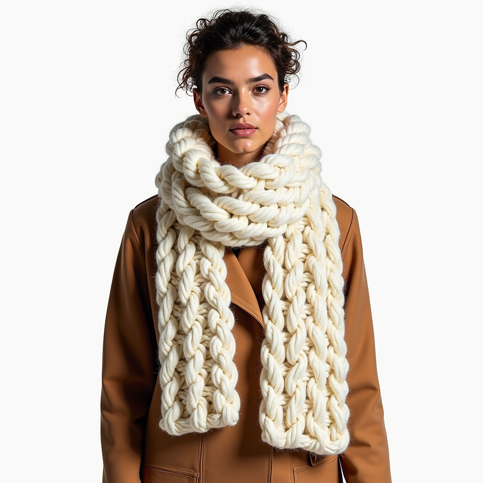 Chunky Knit Scarf