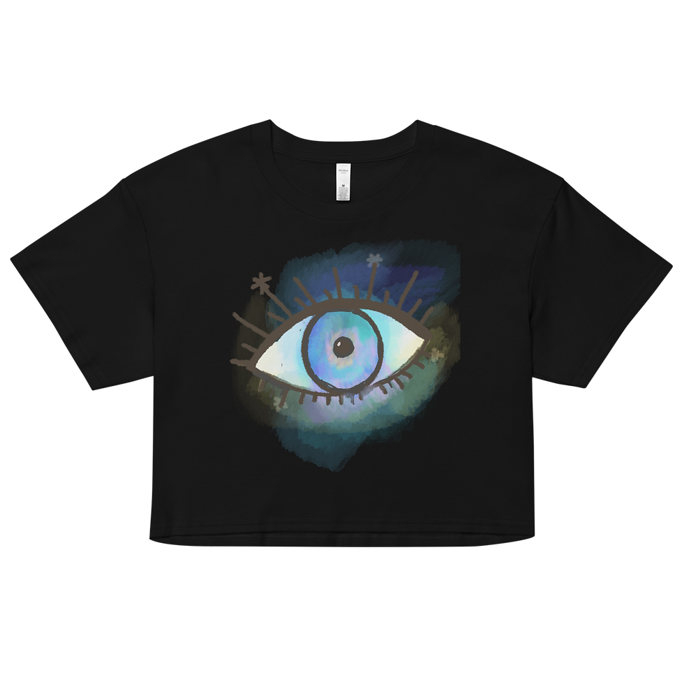 Evil Eye Women’s crop top
