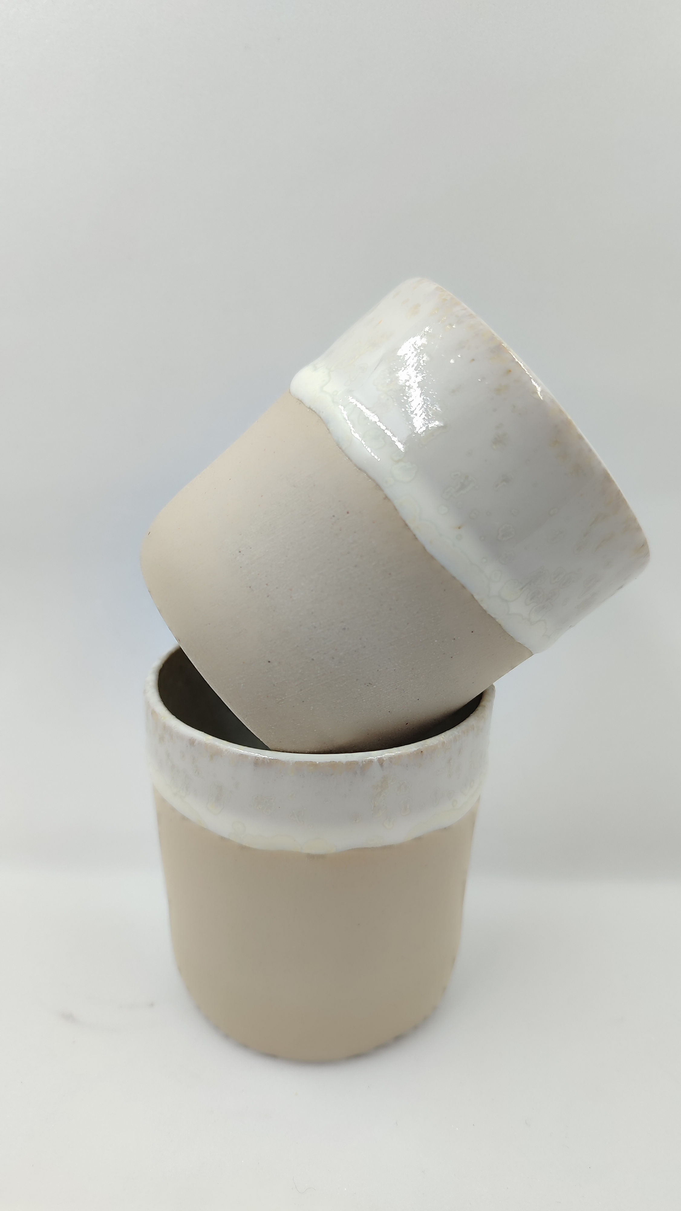 Tasse à expresso OR BLANC