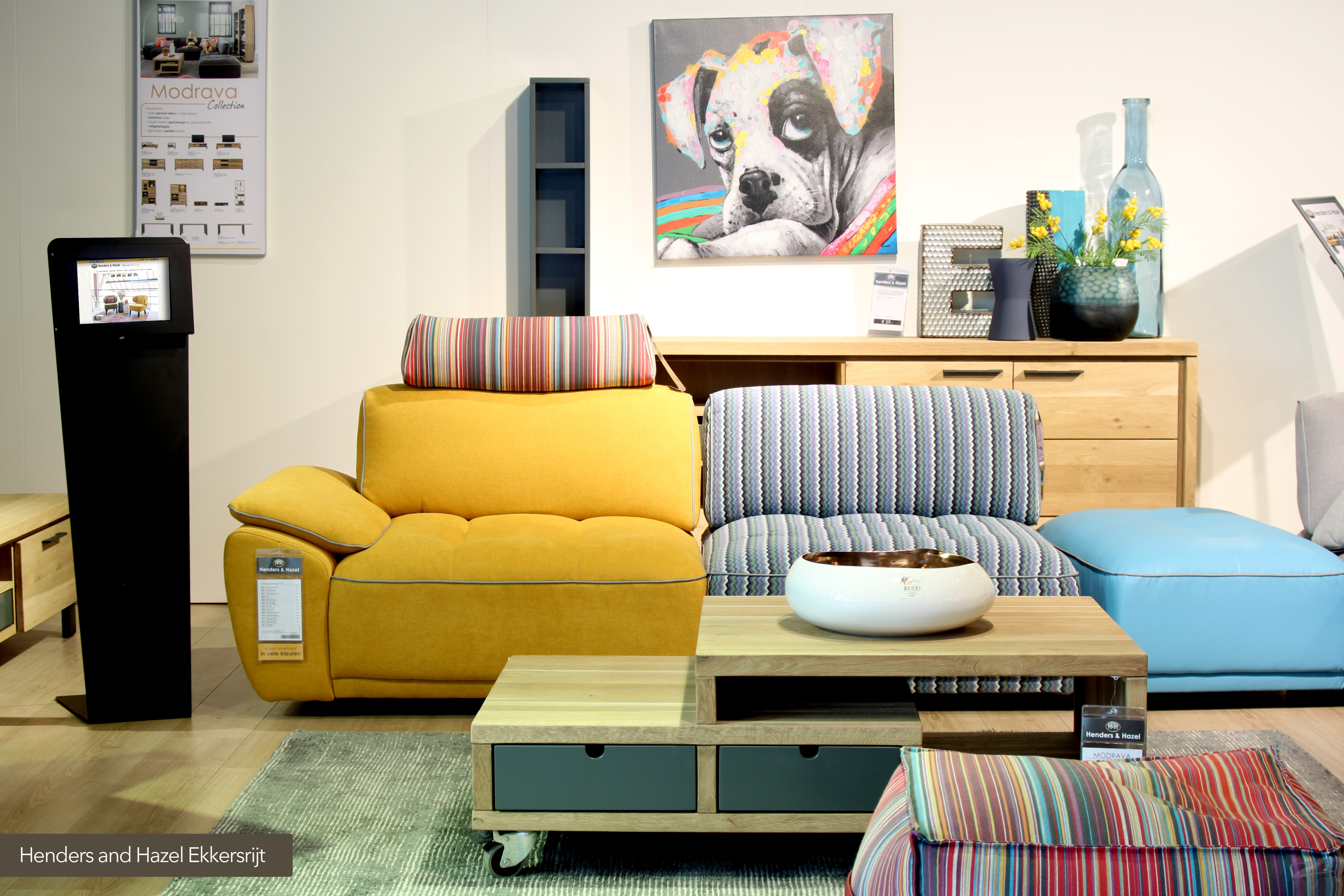 Kiosk showroom catalogue