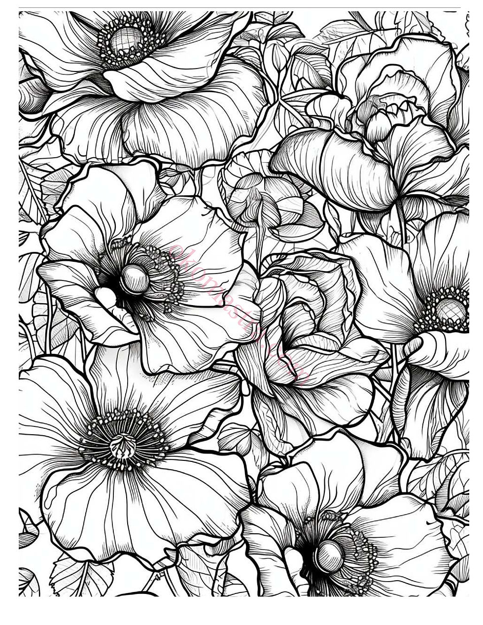 Thumbnail: painting beautiful flowers in pots on the ground