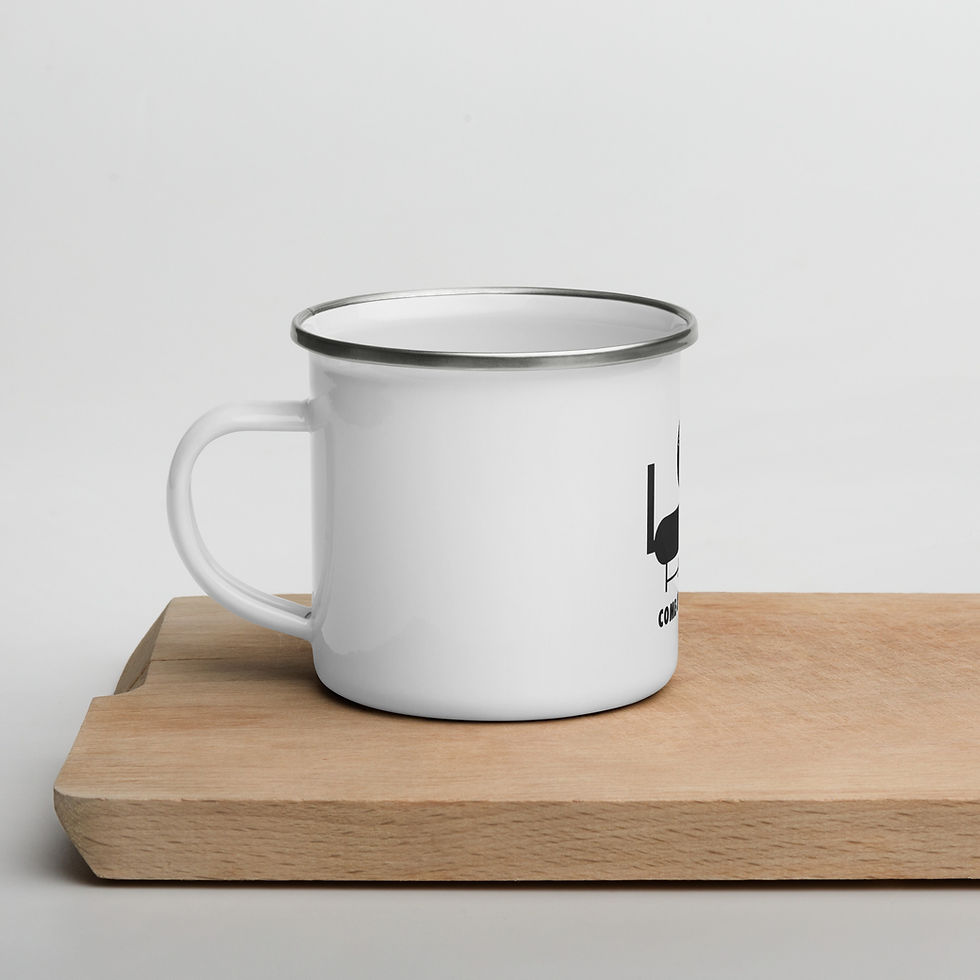 Thumbnail: Come and Get It Enamel Mug