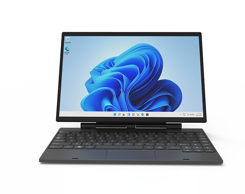 Thumbnail: Brand New 14 Inch 2K Touchscreen Intel N95 12Th Gen Metal  Laptop 2 in 1 Touch S