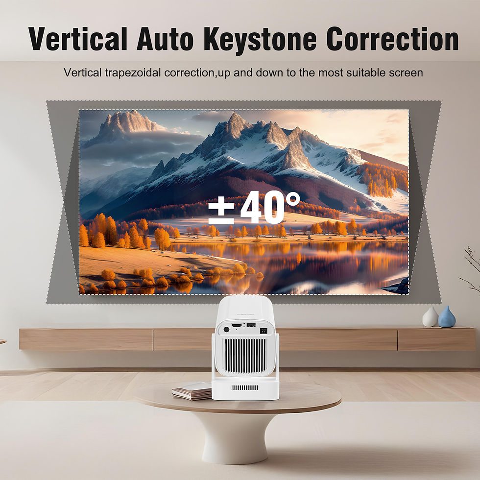 Thumbnail: Magcubic Projector Auto Focus HY310 Mini Projector 4K Native 1080P 330ANSI Home 