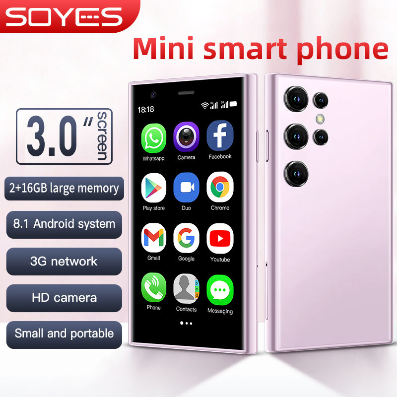 Thumbnail: SOYES S23 Pro Smartphone 3.0-inch Mini Phone 3G Network Supports WIFI Bluetooth 