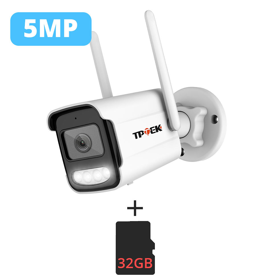 Thumbnail: 8MP 4K IP Camera Wifi Wireless 5MP AI Human Detect iCSee CCTV Bullet Outdoor Sur