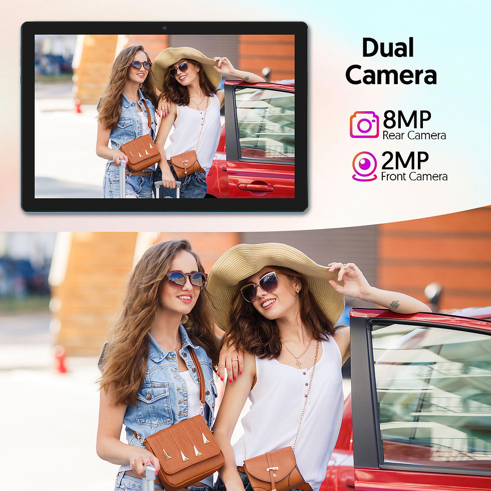 Thumbnail: Latest Global Version Android 15 Tablet, 10-inch Tablet, Quad-core Processor, 12