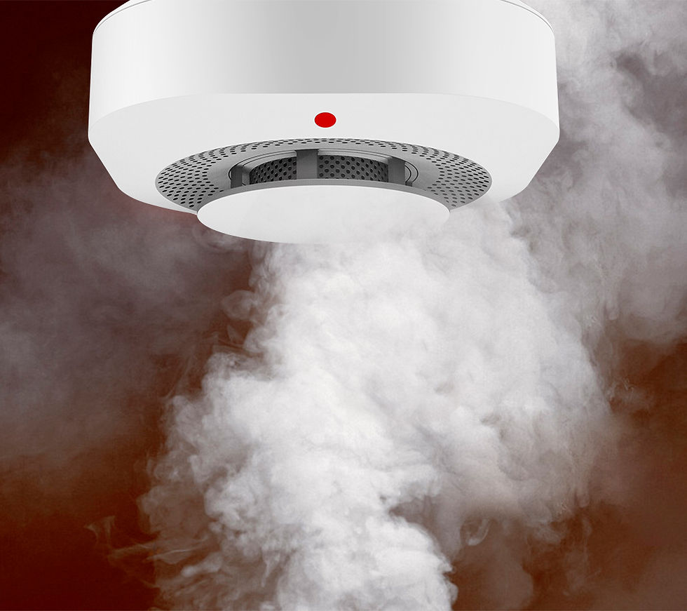 Thumbnail: Tuya Zigbee Independent Smoke Detector Sensor For Home Warehouse Security Smart 
