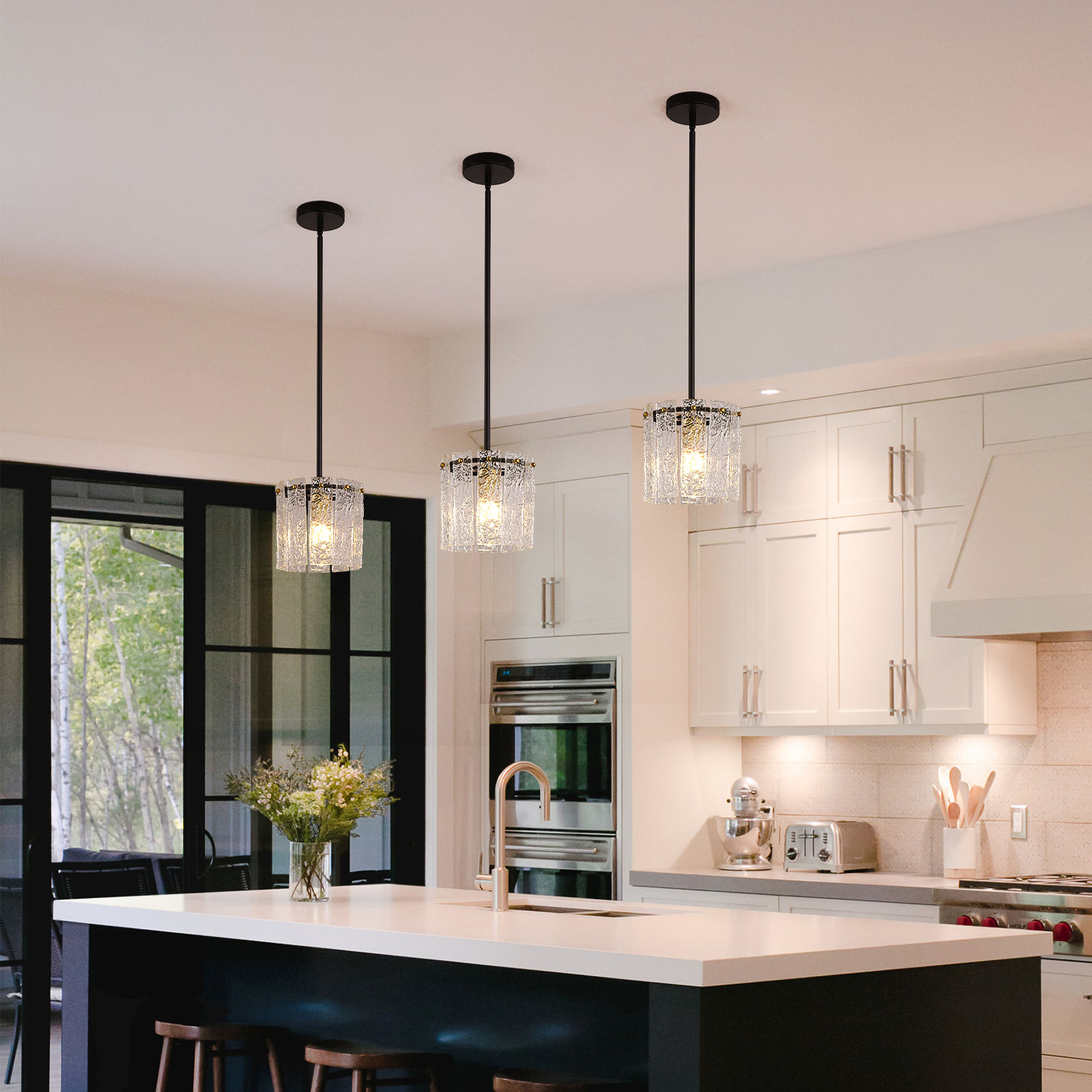 GreeLustr Crystal Glass Pendant Ceiling Lamps Modern Home Decoration Luxury Ligh