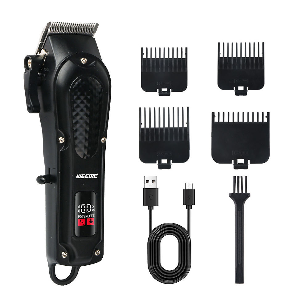 Thumbnail: T9 Vintage Men's Electric Hair Clipper Beard Trimmer/Rechargeable Hair Cutting M