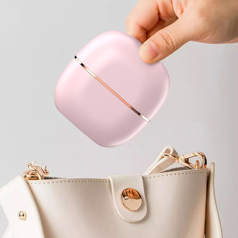 Thumbnail: Mini Straightener Rechargeable Portable Hair Straightener Brush Fast Heating Hot