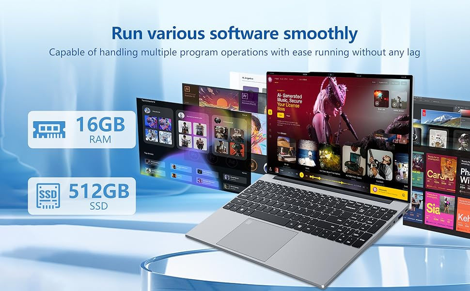 Thumbnail: 15.6 inch Gaming Laptop Computer Wins 11 Intel Core i9 8950HK/9900 16GB RAM 1TB 