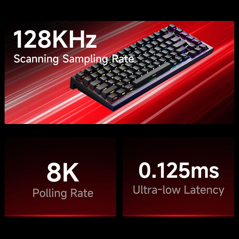 Thumbnail: AKKO TAC75 HE Magnetic Switch Keyboard 75% Gaming Keyboards Rapid Trigger 0.005m