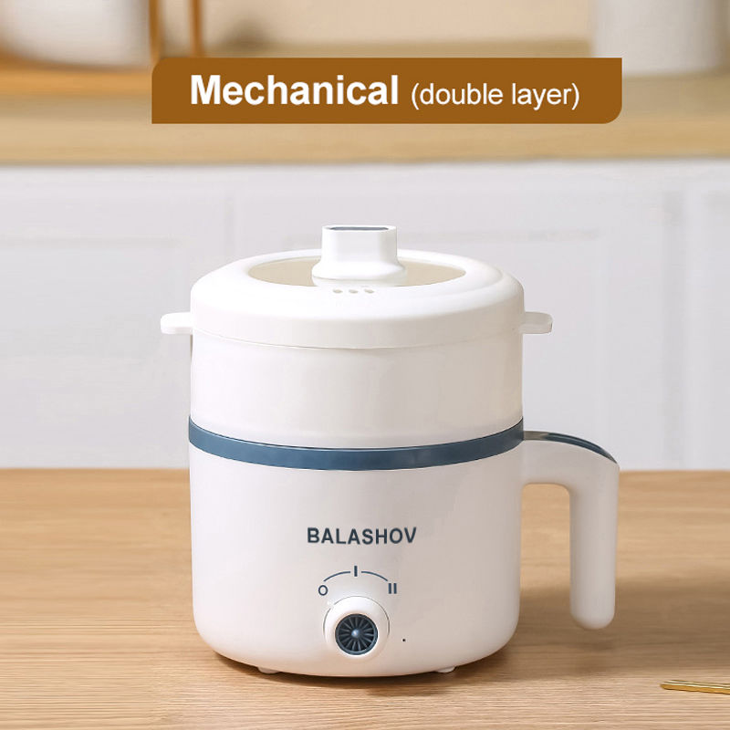Thumbnail: 1.7L Electric Rice Cooker Single Double Layer 220V Multi Cooker Non-Stick Smart 