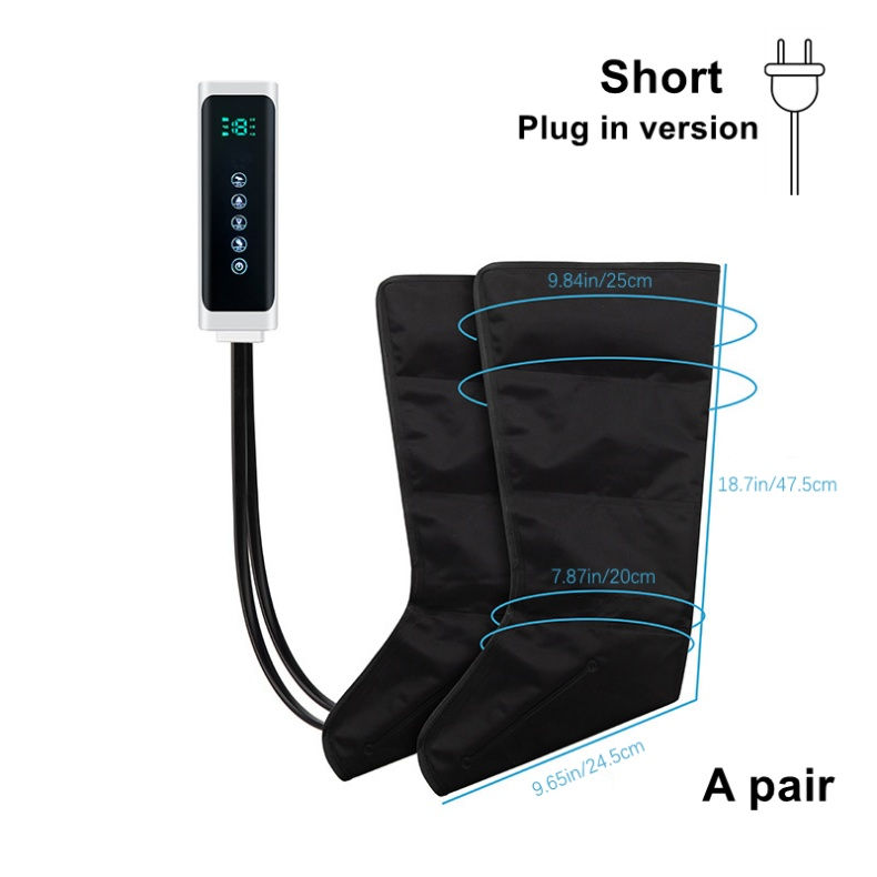 Thumbnail: Long Electric Pneumatic Leg Massager Extended Version for Deep Relaxation of Thi