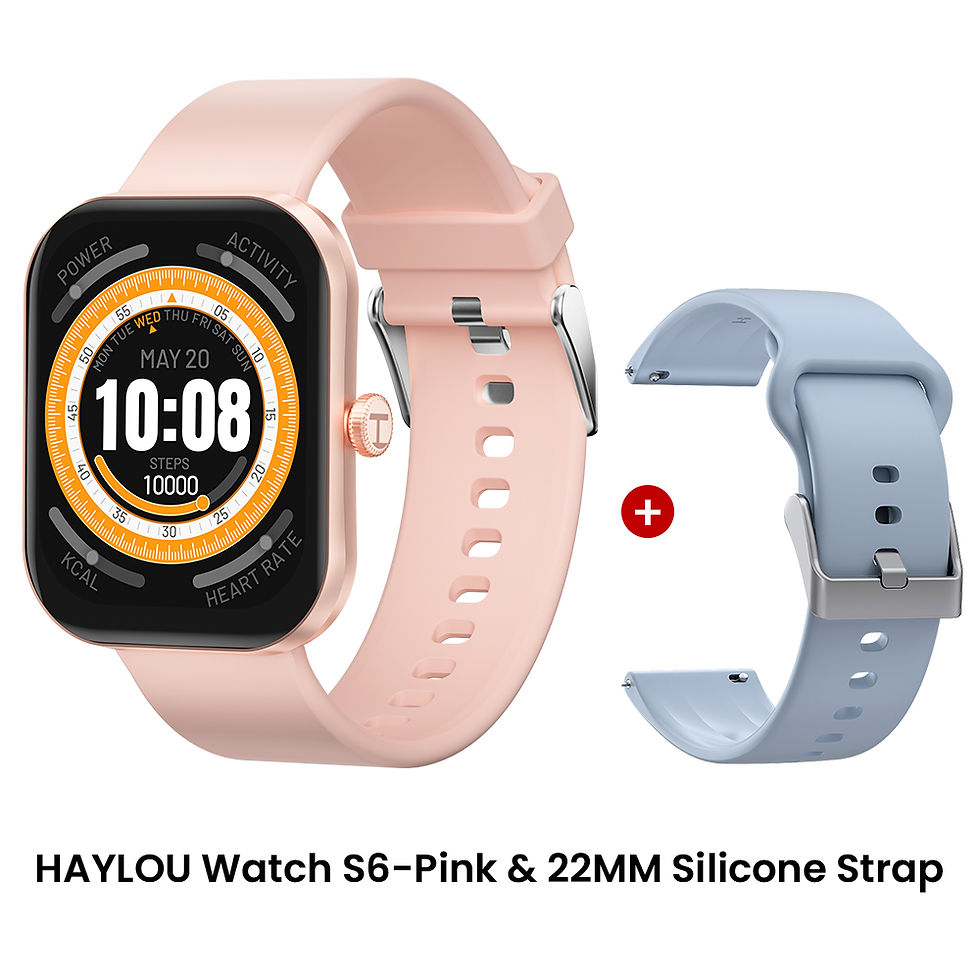 Thumbnail: HAYLOU Watch S6 Smartwatch 2.01" HD Display Smart Watch Bluetooth Voice Callings
