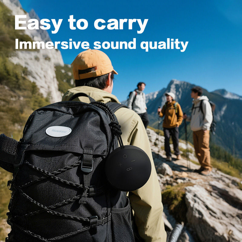 Thumbnail: Alaxe Bluetooth Speaker Subwoofer compact and powerful outdoor indoor speaker wi