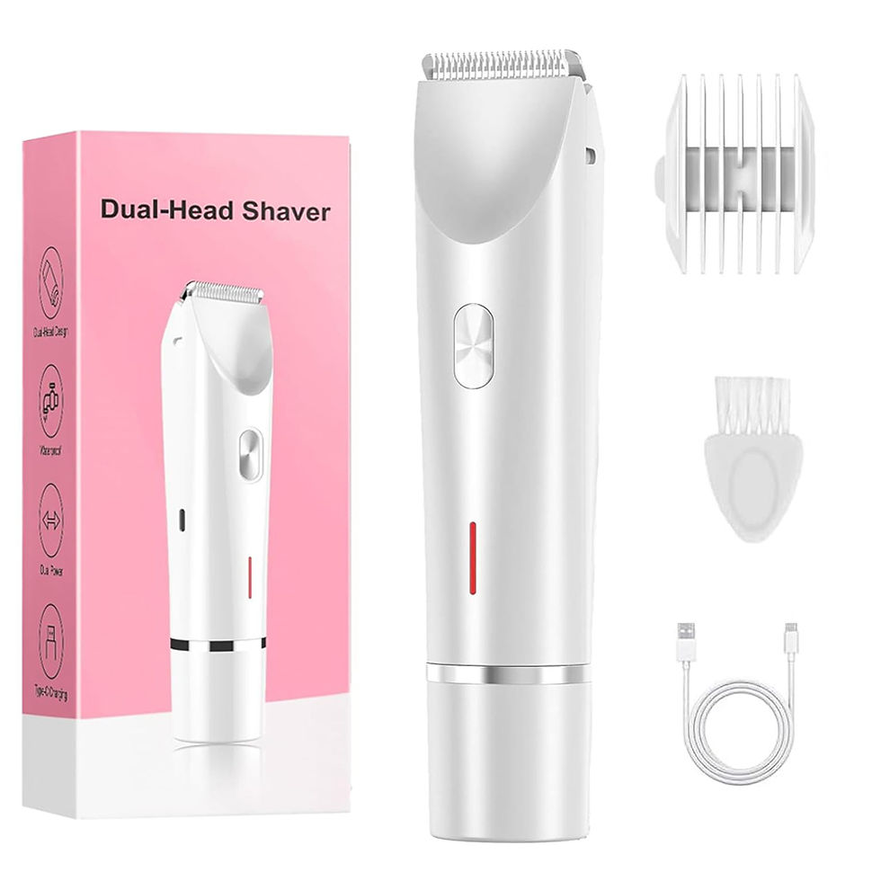 Thumbnail: Electric Shaver for Woman Double Head Dual Purpose Female Razor Body Epilator Le