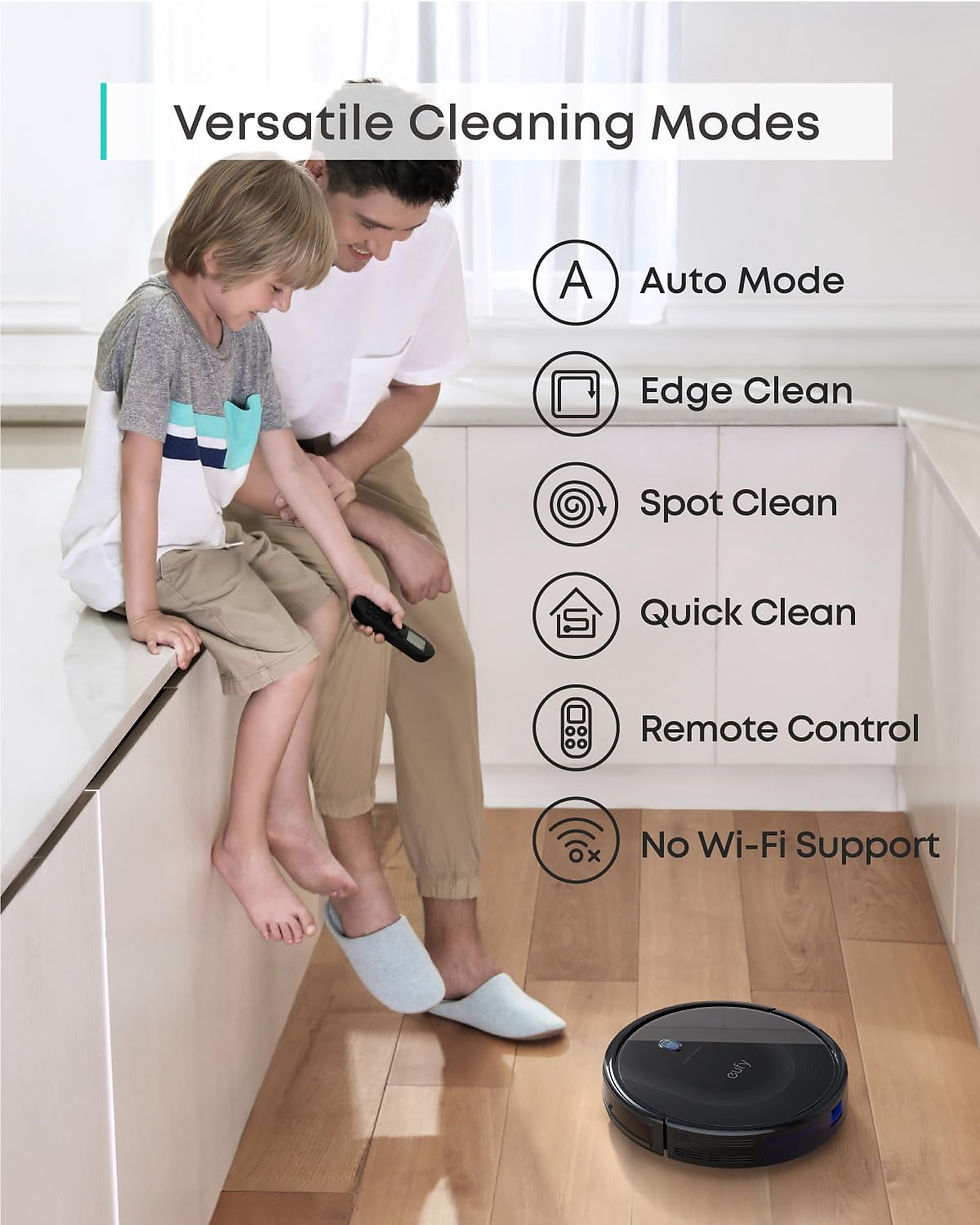Thumbnail: Refurbished eufy Robot Vacuum 11S MAX, Super Thin, Powerful Suction, Quiet, Self