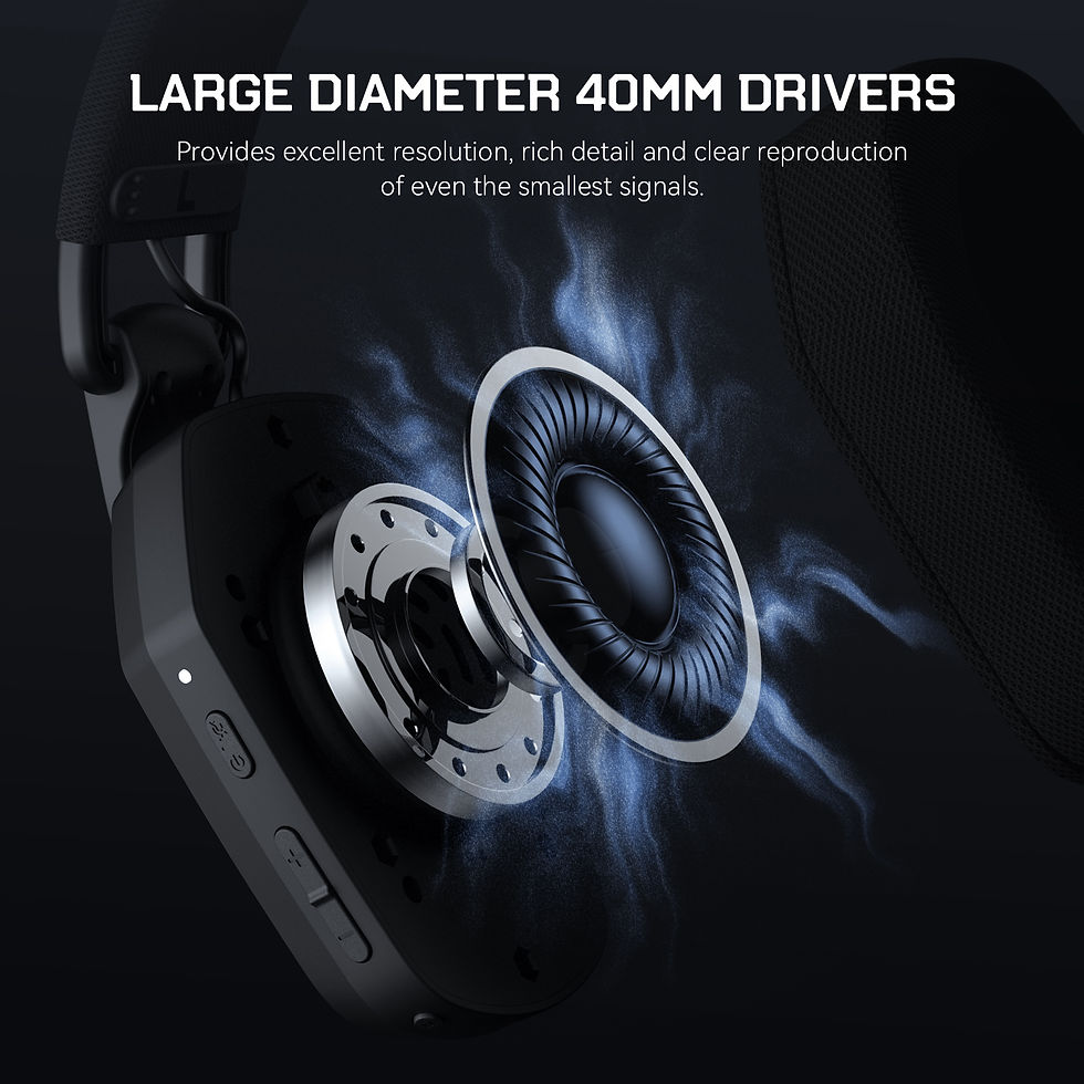 Thumbnail: EKSA G19BT 2.4GHz Wireless Gaming Headphones Ultra-light Bluetooth 5.4 Headset G