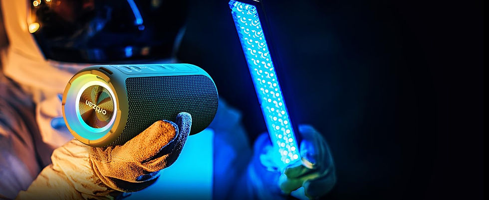 Thumbnail: Ortizan Bluetooth Speakers 40W Enhanced Bass Portable Outdoor Wireless Speaker 3