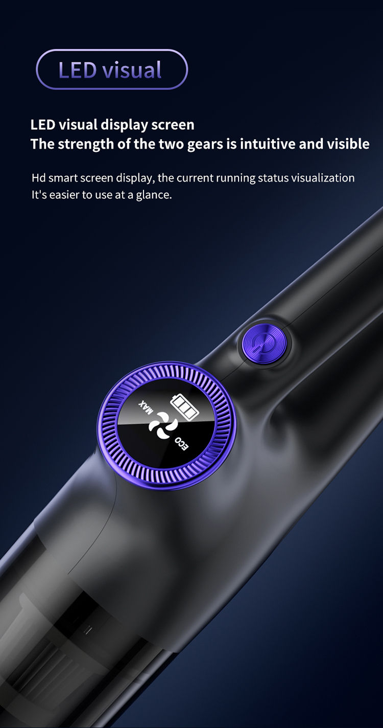 Thumbnail: 15000PA Vacuum Cleaner Portable Cordless Vacuum Cleaner 120W High Suction Power 