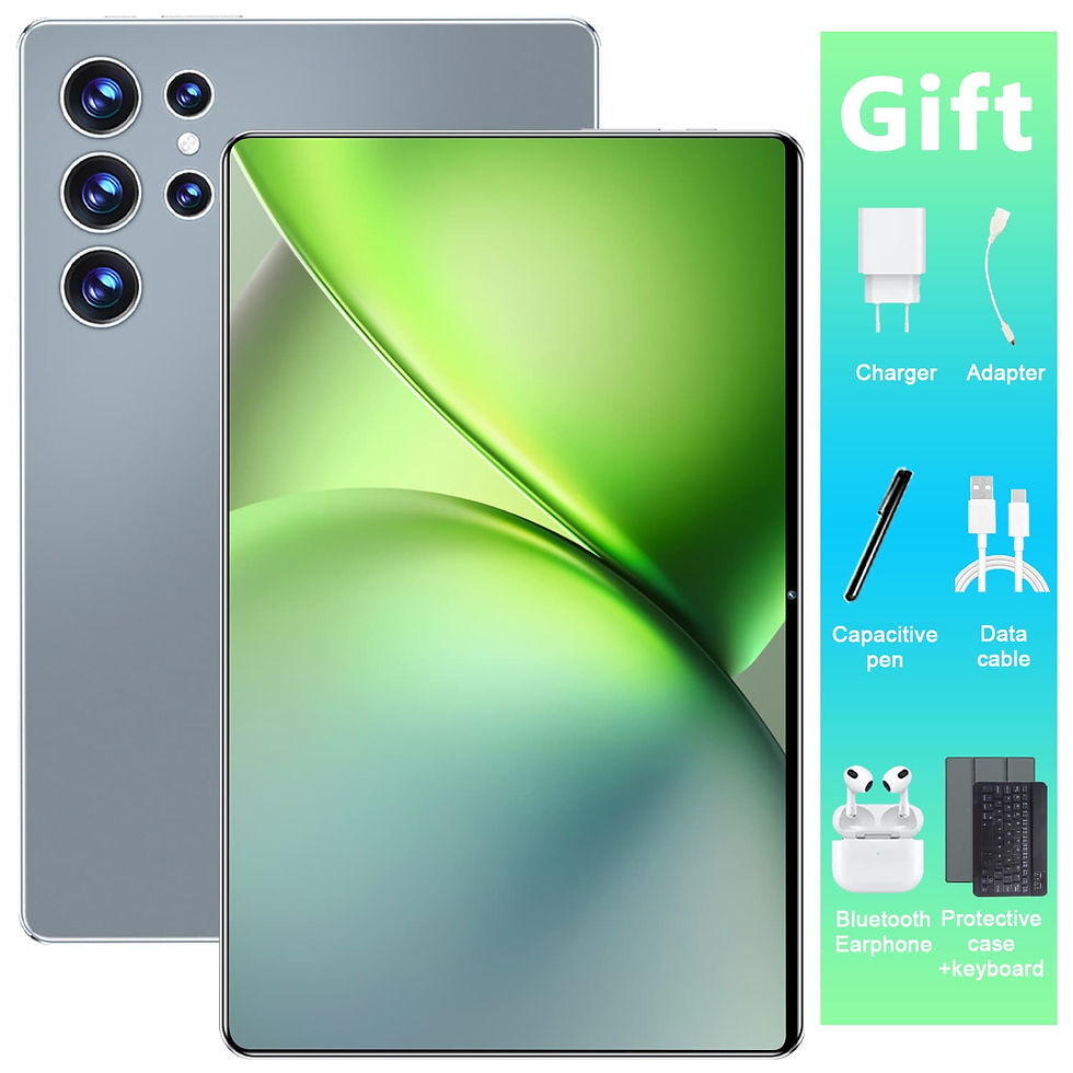 Thumbnail: 20000mAh  Android 13 Pad Global New 10.36 inch tablet 16GB 1TB 14 core 4K HD 5G 