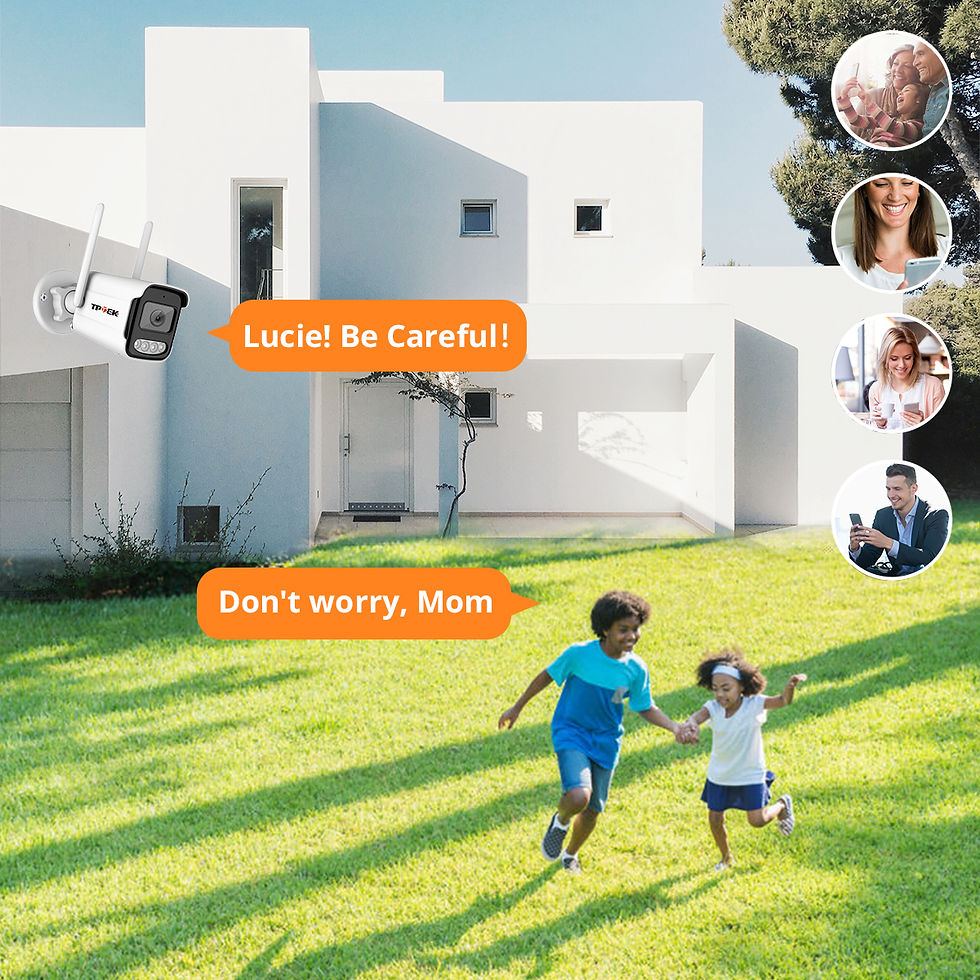 Thumbnail: 8MP 4K IP Camera Wifi Wireless 5MP AI Human Detect iCSee CCTV Bullet Outdoor Sur