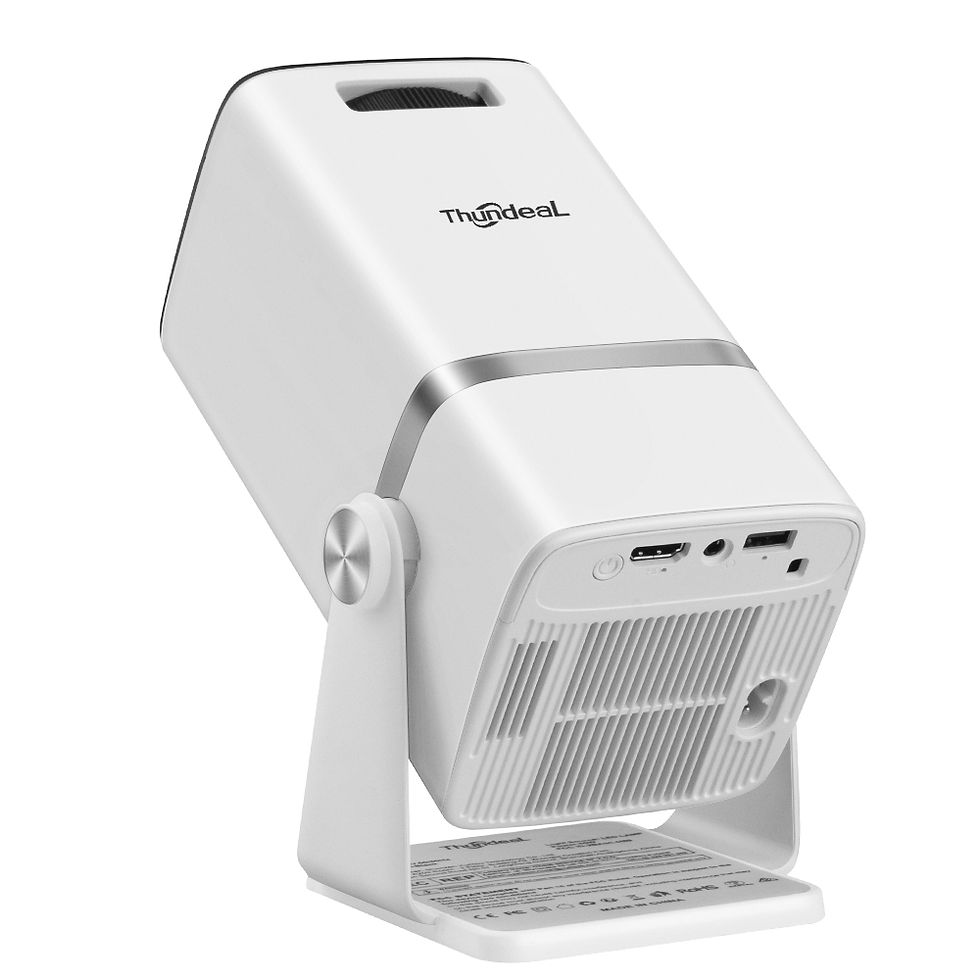 Thumbnail: ThundeaL 4K Full HD Projector FHD TD80W Android WiFi 3D Home Theater TD80 Portab