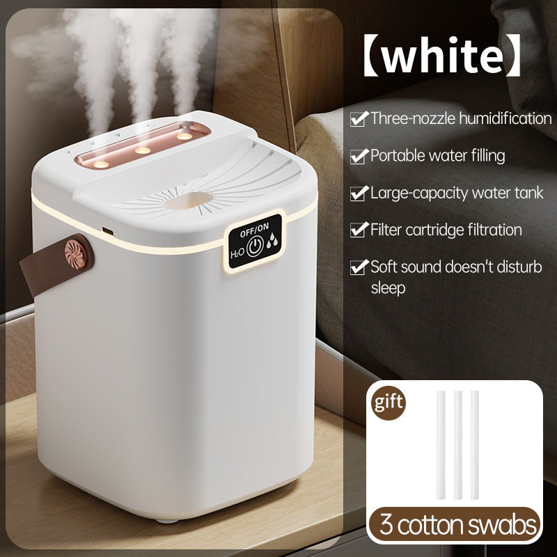 Thumbnail: 2000ML Air Humidifier USB Powered 3 Nozzles Aroma Diffuser Essential Oil Purifie
