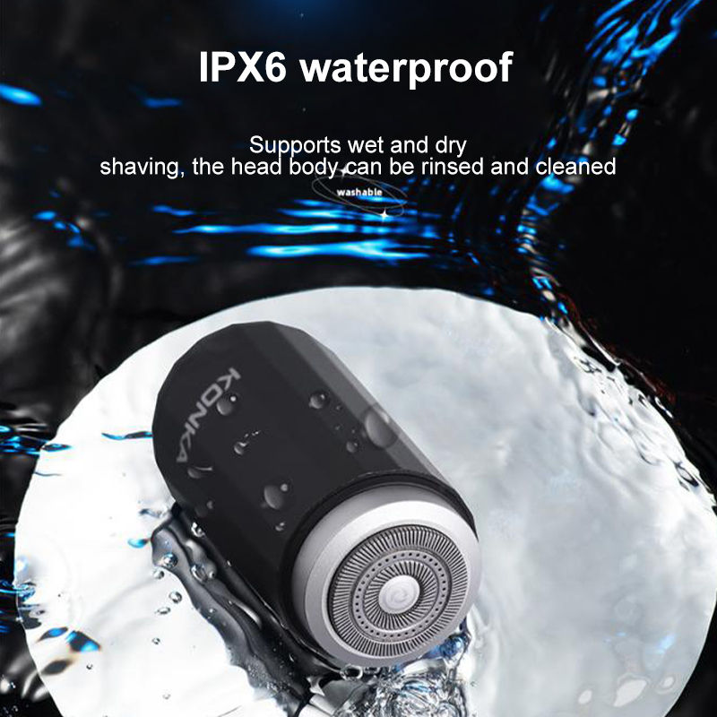Thumbnail: 2026 NEW Type-c Rechargable Mini Portable Waterproof Electric Shaver  Strong Hig