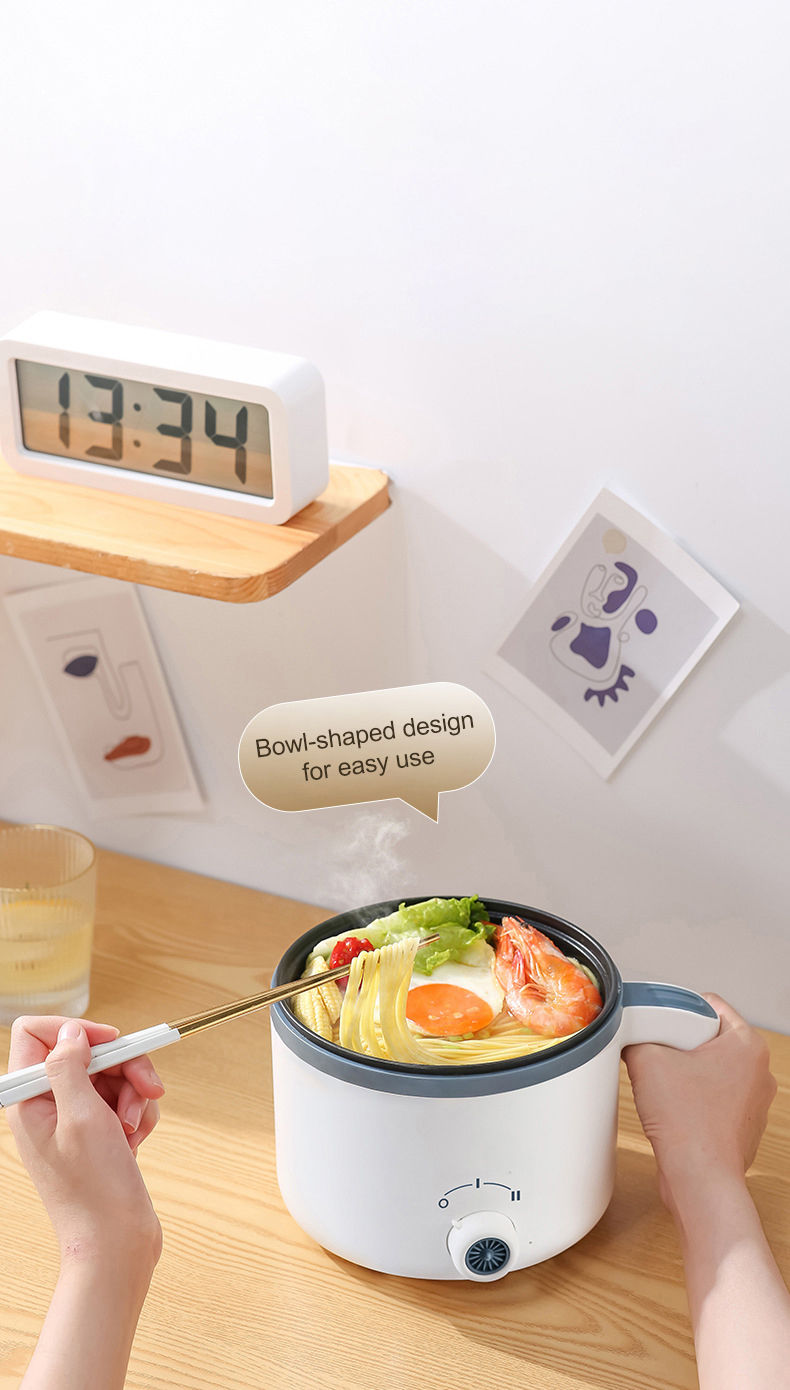 Thumbnail: 1.7L Electric Rice Cooker Single Double Layer 220V Multi Cooker Non-Stick Smart 