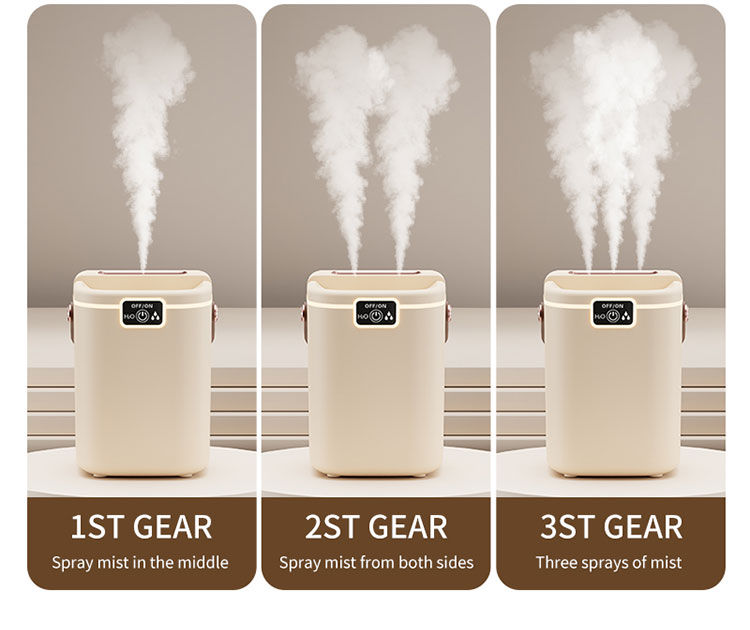 Thumbnail: 2000ML Air Humidifier USB Powered 3 Nozzles Aroma Diffuser Essential Oil Purifie