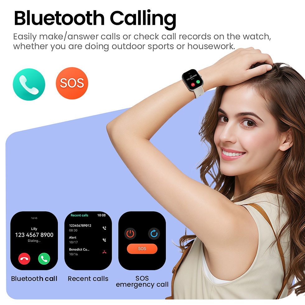 Thumbnail: HAYLOU Watch S6 Smartwatch 2.01" HD Display Smart Watch Bluetooth Voice Callings