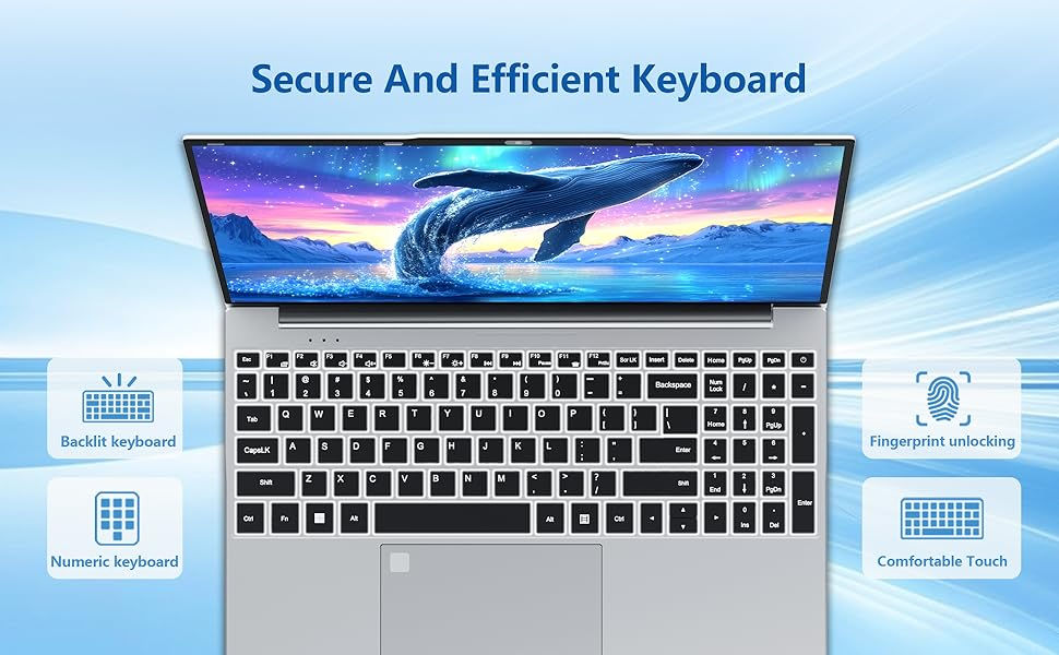Thumbnail: 15.6 inch Gaming Laptop Computer Wins 11 Intel Core i9 8950HK/9900 16GB RAM 1TB 