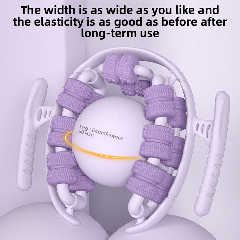 Thumbnail: Newest 28 Wheel Annular Leg Clamp Massager Relax  Massager Anti-cellulite Massag
