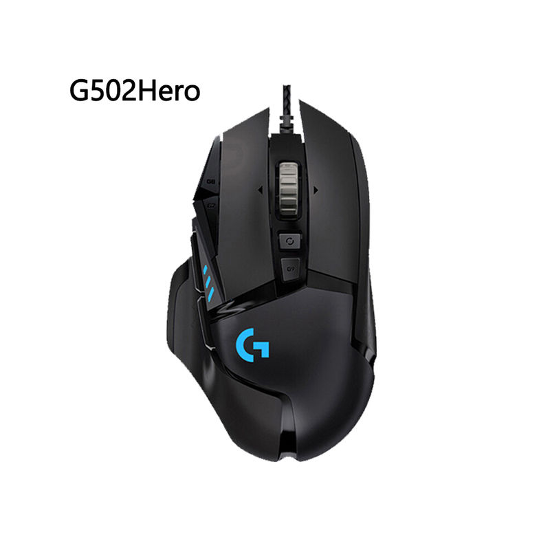 Thumbnail: Logitech G502 Durable Gaming Mouse, Wired, Customizable Buttons, High Precision,