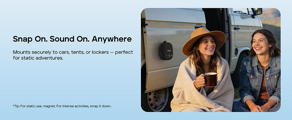 Thumbnail: Tribit StormBox Micro 3 Wireless Speaker,13W XBass Sound,BT 6.0, 24H Playtime,IP