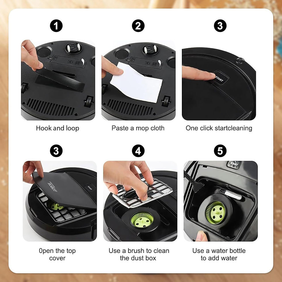 Thumbnail: New 3-in-1 Smart Sweeping Robot Vacuum Cleaner Automatic Cleaning Sweeping Machi