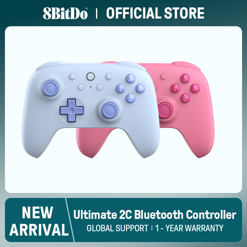 8BitDo - Ultimate 2C Wireless Hall Effect Joysticks Bluetooth Gaming Controller
