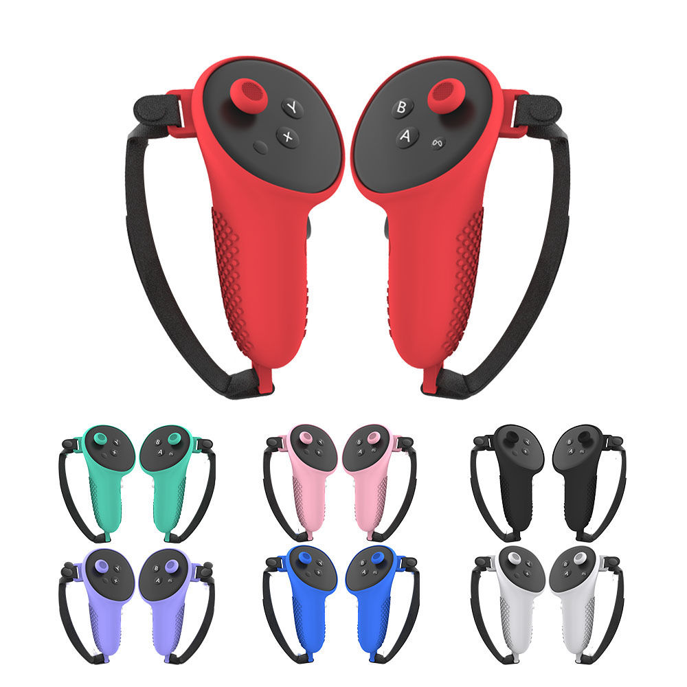 VR Controller Silicone Protective Cover Handle Grip Shell Full Protective For Me