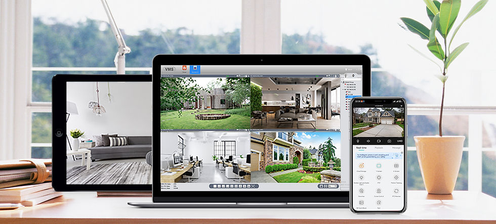 Thumbnail: 8MP 4K IP Camera Wifi Wireless 5MP AI Human Detect iCSee CCTV Bullet Outdoor Sur