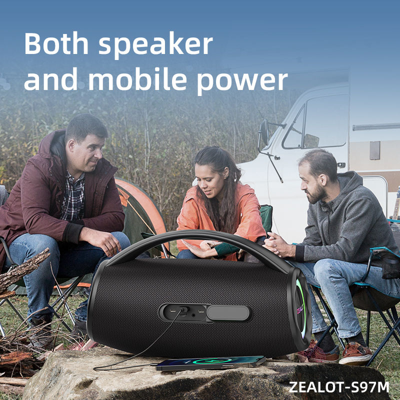 Thumbnail: Zealot-S97 Karaoke Portable Bluetooth 5.3 Speaker System with 1-2 Wireless Micro