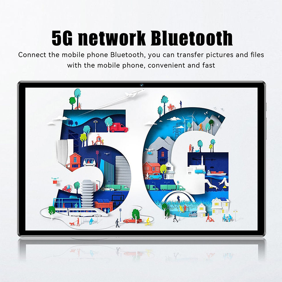 Thumbnail: 2025 New Upgraded Pad 10.1 Inch Android Tablets Octa Core 6GB RAM 128GB ROM Dual