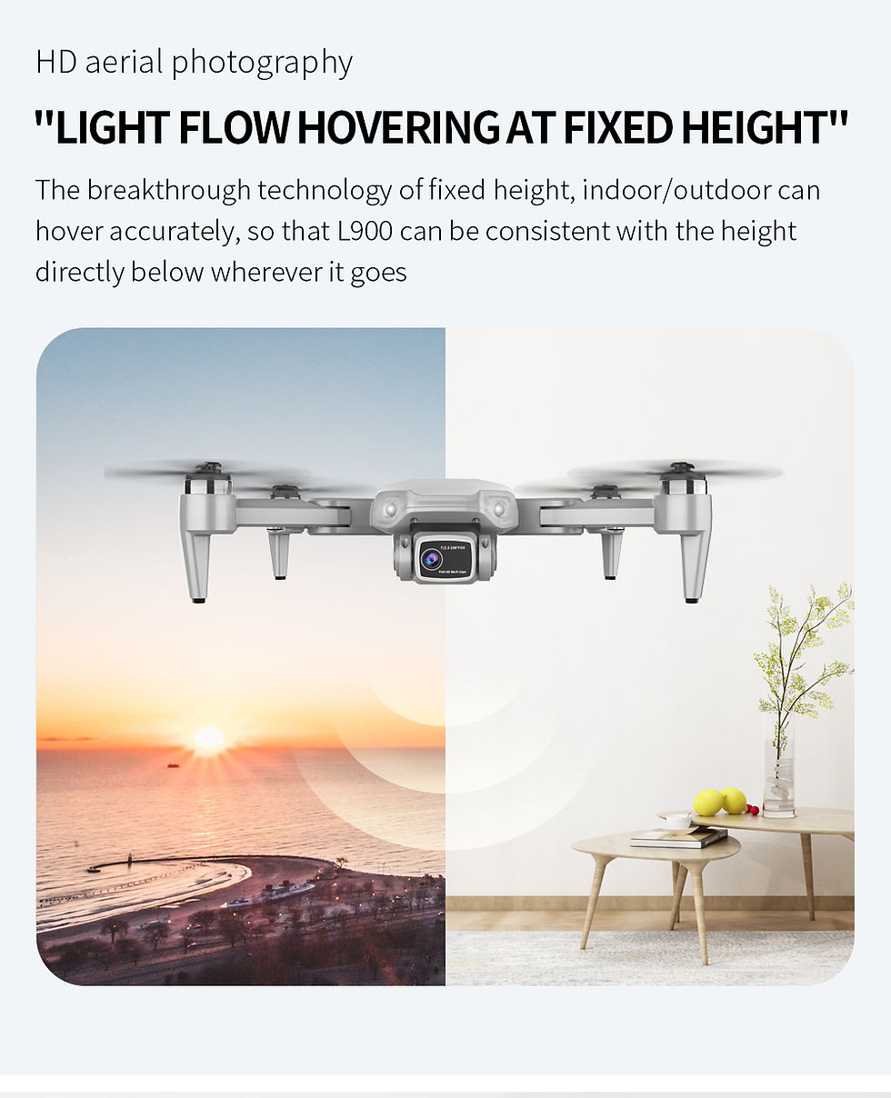 Thumbnail: Drone L900 Pro 4K Professional 5G GPS HD Dual Camera Photography Brushless Folda