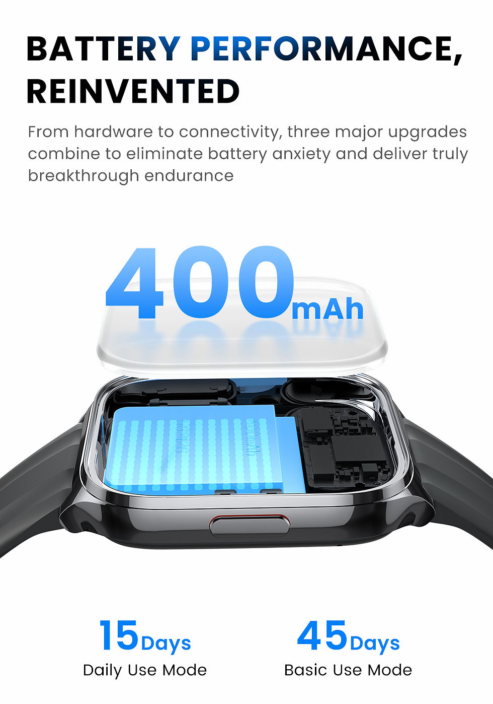 Thumbnail: HAYLOU Watch 3 Voice Calling Smartwatch 1.85'' AMOLED Screen 24h Health Monitori