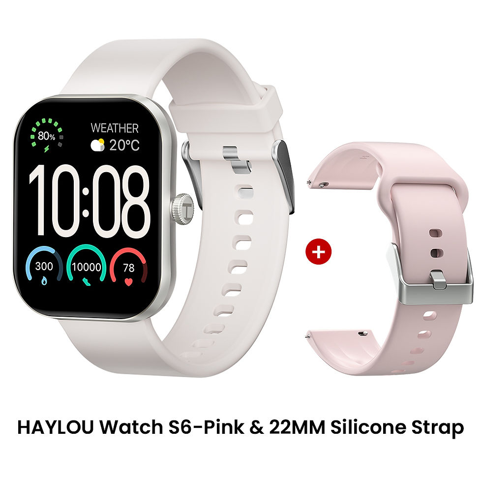 Thumbnail: HAYLOU Watch S6 Smartwatch 2.01" HD Display Smart Watch Bluetooth Voice Callings