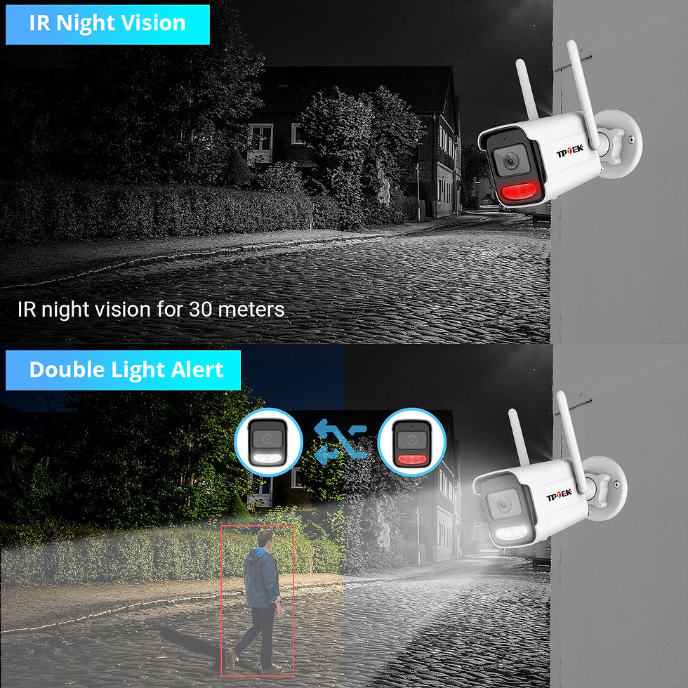 Thumbnail: 8MP 4K IP Camera Wifi Wireless 5MP AI Human Detect iCSee CCTV Bullet Outdoor Sur