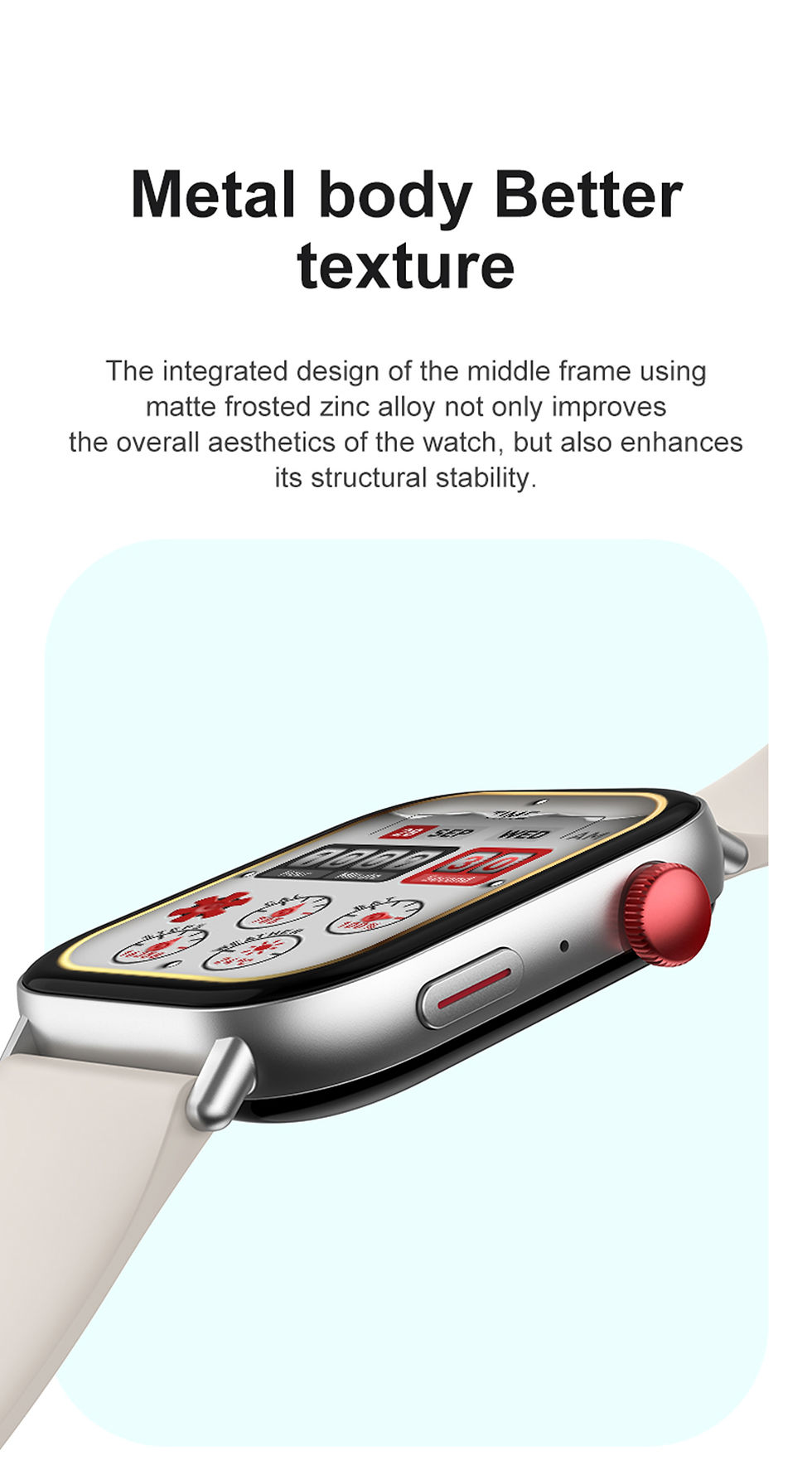 Thumbnail: COLMI C8 Max Smart Watch for Men And Women with Voice Calling Feature 1.93" Larg