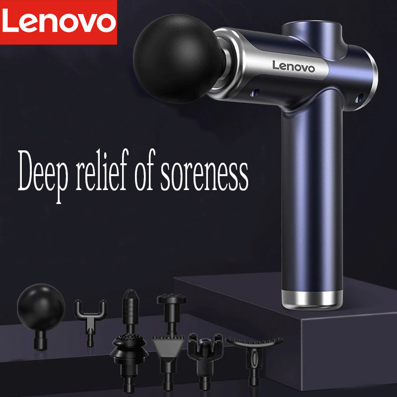 Thumbnail: Lenovo Brand Fascia Gun Deeply Relieves Muscle Soreness Fitness and Relaxation E